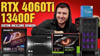 BEKLENEN PC RTX 4060 Ti 8GB ve i5 13400F Sistem İnceleme Rehberi 🔴 [upl. by Aeneus298]