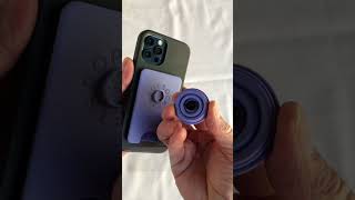 How to swap the POPSOCKET POPTOP on your MagSafe PopWallet shorts [upl. by Odrawde]