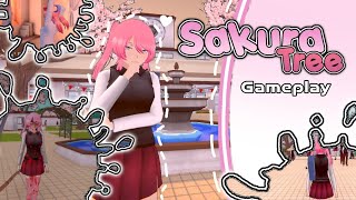 🌸 Sakura tree 🌸  gameplay  yandere sim fangame 3d  DL [upl. by Mauro]