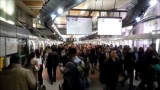 Gare de Lyon Paris metro ligne 14 [upl. by Enylrac256]