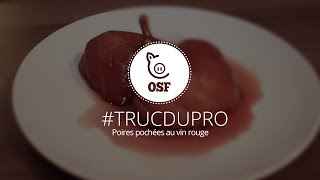 Poires pochées au vin rouge [upl. by Torres]