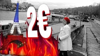 como comer con 2 euros al lado del rio sena en paris francia [upl. by Sadiras]