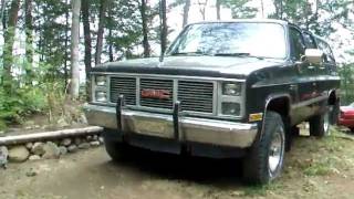 1986 GMC Suburban Sierra Classic 62 Diesel 4x4  SOLD [upl. by Kamin814]