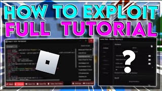 EASY How To Exploit  Use Scripts In ROBLOX  Full Tutorial For Exploiting  SEPTEMBER 2023 [upl. by Ardnauq]