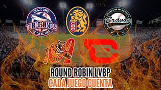 ROUND ROBIN LVBP cada juego cuenta [upl. by Skill984]