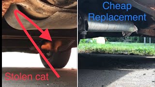 Cheap replacement for catalytic converter with no welding [upl. by Ethelyn511]