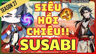 Onmyoji Arena  Susabi  Ngọc Mới Hồi Ulti Quá Đã  Season 27 [upl. by Stilla351]