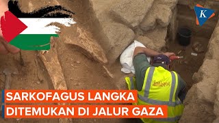 Penemuan Kuburan Kuno dan Sarkofagus Langka di Jalur Gaza [upl. by Valera657]