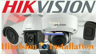 HIKVISION IP PTZ SECURITY CAMERA INSTALLATION Wanhar Gold Prospectors [upl. by Scoville602]