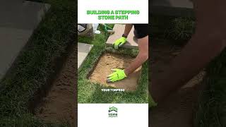 DIY Stepping Stone Path For Cheap [upl. by Ashien]