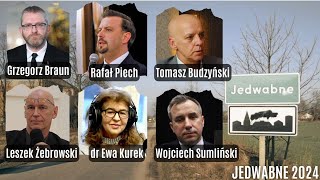 Jedwabne 2024 Grzegorz Braun dr Ewa Kurek Leszek Żebrowski Tomasz Budzyński Rafał Piech i inni [upl. by Walkling]