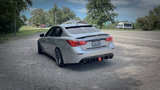 Infiniti Q50 Frankenstein exhaust [upl. by Rodmun]