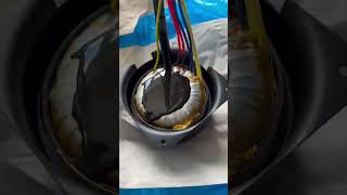 Toroidal transformer potting [upl. by Caesaria]