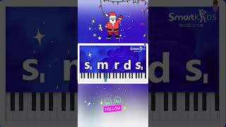 Jingle bells tonic solfa jinglebellspiano christmas christmassong pianotutorial piano [upl. by Euqinimod]