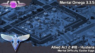 CampC Mental Omega 335  Allies 18  Hysteria on Mental Difficulty [upl. by Kinelski72]