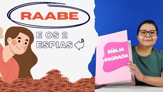 Raabe e os Dois Espias  História Bíblica Infantil [upl. by Araht]