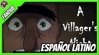 Minecraft A Villagers Night Animation  Fandub Español Latino [upl. by Ahtera]