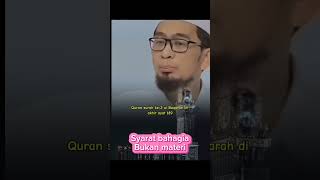 Ustadz Adi HidayatSyarat bahagia bukan materi [upl. by Karsten103]