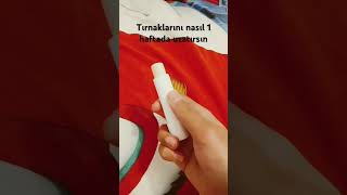 Tırnaklar için en iyi yöntem bepanthol derma lipstickini sürmek  dudak yerine tırnaklara [upl. by Aitnis]