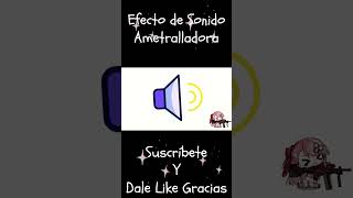 Machine Gun Sound Effect  Ametralladora Efecto de Sonido Shorts [upl. by Adnilre]