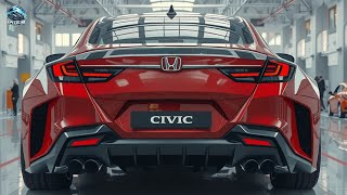 FINALLY NEW 2025 Honda Civic  A Fresh Take on a Timeless Favorite [upl. by Ataynek]