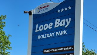 Looe Bay Holiday Park Parkdeans Resorts Accommodation Review Cornwall UK [upl. by Marras]