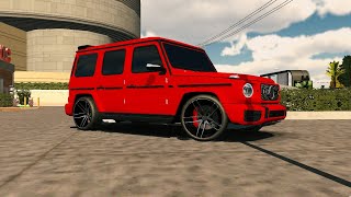 G63 MERCEDES BENZ BRABUS SUV  GAMEPLAY  STANCE MOD  V6 EXHAUST SHOTS  CAR PARKING MULTIPLAYER [upl. by Sutniuq]