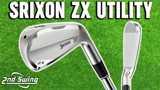 Srixon ZX Utility Iron Review  Trackman Testing amp Feedback [upl. by Hairim]