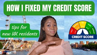 How to Build amp Fix Your Credit Score as an Immigrant in the UK [upl. by Jarrad]