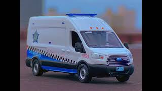 GreenLights  596 models Police Vans [upl. by Nohs897]