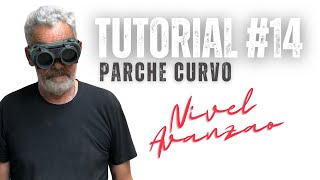 TUTORIAL CHAPISTA 14  Como hacer parche curvo [upl. by Mayrim839]