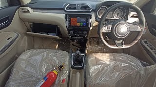 Maruti Swift Dzire zxi CNG bs6 real review interior features [upl. by Nedaj230]