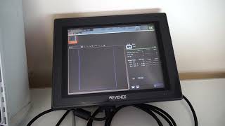 Keyence Vision System with controller CVX422A [upl. by Cynera]