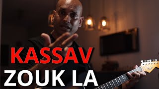 KASSAV  Zouk La Guitar Lesson [upl. by Wilmette456]