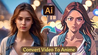 Convert Video To Anime AI  Domo AI Video Generator Tutorial [upl. by Enak]