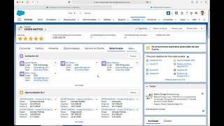 SALESFORCE  CAPACITACIÓN  ACERCA DE LAS CUENTAS Y LOS CONTACTOS [upl. by Mosera466]
