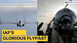 Indian Air Forces Glorious Flypast On Republic Day Featuring Rafale Jets Sukhoi amp LCH [upl. by Notniv]