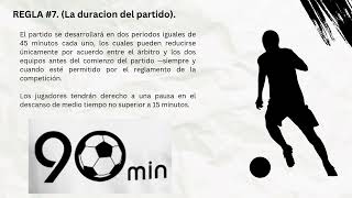 REGLAS DEL FUTBOL [upl. by Aidaas]