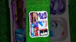 Dairy Milk Shots 5 Star Munch Perk Chocolate Cake Kinder Joy amp Apple Juice Lunch Box Ideas 🥰 😋 [upl. by Jarl]