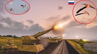 Intense Air Defense German Mantis CRAM Takes on Russian bombers in JawDropping Encounter ARMA 3 [upl. by Geoffrey789]