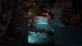 We love grottos how about you insanepools lucaslagoons grotto poolbuilder pool backyard [upl. by Ledda]