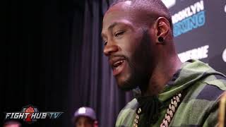 DEONTAY WILDER quotTHIS TIME ITS LIFE OR DEATH IN THE RING FAMILY GONNA CRY AGAIN ONCE THEY BURY HIMquot [upl. by Adekan]