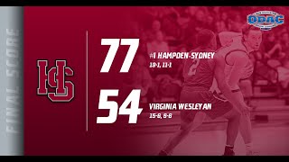 HampdenSydney Basketball Virginia Wesleyan [upl. by Bihas787]