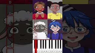 Ara Ara Complete Edition fash Amanda the Adventurer Animation  Octave Piano Tutorial [upl. by Lamrert425]