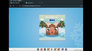 blooket Christmas pack unboxing [upl. by Anizor490]