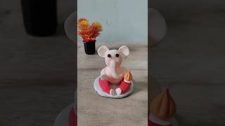 Happy Ganesh Chaturthi🙏🏻 diy clayart diycrafts airdryclay ganesha explore craft foryou like [upl. by Stephenie]