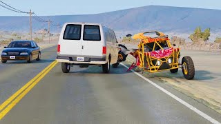 Best Crashes of the Month 1 2024  BeamNG Drive  CRASH TEST [upl. by Essilem558]