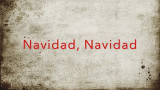 Navidad Navidad HOY ES NAVIDAD  Pista con Letra [upl. by Yelhak]