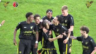 Youth League U19 202425  1st Round Leg2 FC Progrès Niederkorn Officiel vs Havnar Bóltfelag 3  0 [upl. by Aiclef]