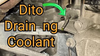 mali lahat ng turo nila dito mo dapat palabasin ang coolant  Prestone Coolant Replacement [upl. by Cleopatra]